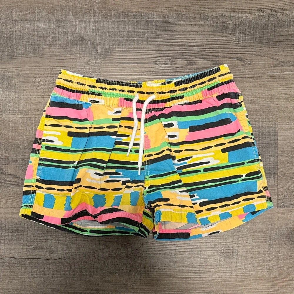 Tropicalia Colorful Patterned Shorts - Picture 1 of 8